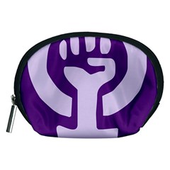 Logo Of Feminist Party Of Spain Accessory Pouch (medium) by abbeyz71