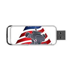 U S  Army Medicine Logo Portable Usb Flash (one Side) by abbeyz71