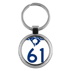 South Carolina Highway 61 Key Chains (round)  by abbeyz71