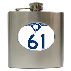 South Carolina Highway 61 Hip Flask (6 Oz) by abbeyz71