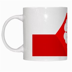 Flag Of Fourth United States Army White Mugs by abbeyz71