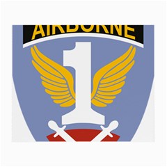 Badge Of First Allied Airborne Army Small Glasses Cloth by abbeyz71