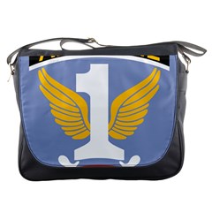 Badge Of First Allied Airborne Army Messenger Bag by abbeyz71