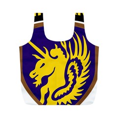 Shoulder Sleeve Insignia Of The United States Army 13th Airborne Division Full Print Recycle Bag (m)