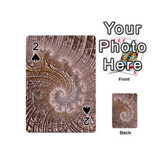 Fractal Art Pattern 3d Artwork Playing Cards 54 (Mini)