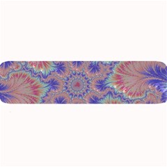 Purple Splat Fractal Art Large Bar Mats by Pakrebo