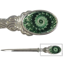 Fractal Art Spiral Mathematical Letter Opener