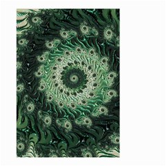 Fractal Art Spiral Mathematical Small Garden Flag (Two Sides)