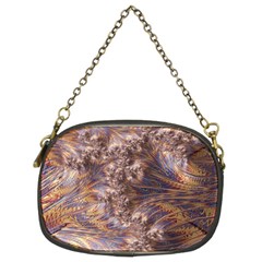 Puckered Fractal Artwork Design Chain Purse (two Sides) by Pakrebo