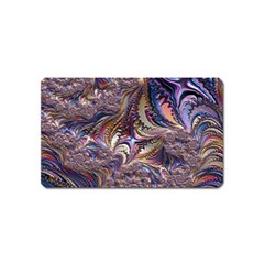 Fractal Artwork Pattern Digital Magnet (name Card) by Pakrebo