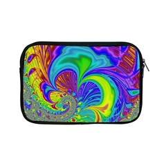 Fractal Neon Art Artwork Fantasy Apple Ipad Mini Zipper Cases by Pakrebo