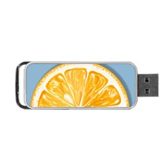 Pop Art Orange  Portable USB Flash (One Side)