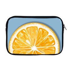 Pop Art Orange  Apple Macbook Pro 17  Zipper Case by Valentinaart