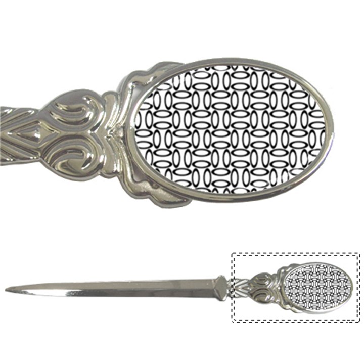 Ellipse Pattern Ellipse Dot Pattern Letter Opener