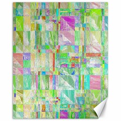 Pastel Quilt Background Texture Canvas 16  X 20  by Pakrebo