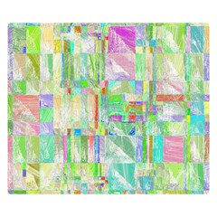 Pastel Quilt Background Texture Double Sided Flano Blanket (small)  by Pakrebo