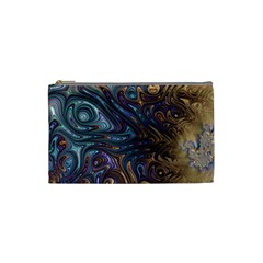 Fractal Art Artwork Globular Cosmetic Bag (small) by Pakrebo