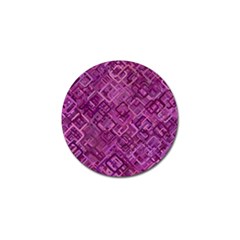 Purple Pattern Background Golf Ball Marker (10 Pack) by Pakrebo