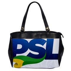 Logo Of Brazil Social Liberal Party Oversize Office Handbag by abbeyz71