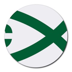 Logo Of Social Christian Party Of Brazil Round Mousepads by abbeyz71
