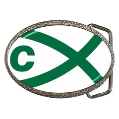 Logo Of Social Christian Party Of Brazil Belt Buckles by abbeyz71