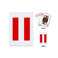 Flag Of Allies Of World War Two Playing Cards (mini) by abbeyz71