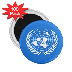Flag Of United Nations 2 25  Magnets (100 Pack)  by abbeyz71