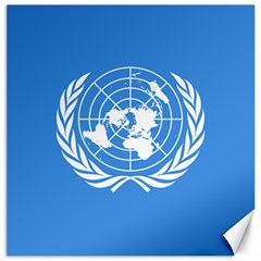 Flag Of United Nations Canvas 12  X 12  by abbeyz71