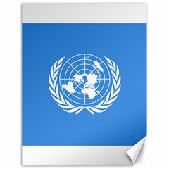 Flag Of United Nations Canvas 18  X 24  by abbeyz71