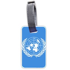 Flag Of United Nations Luggage Tags (one Side)  by abbeyz71
