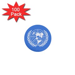 Flag Of United Nations, 1945-1947 1  Mini Buttons (100 Pack)  by abbeyz71