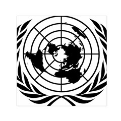 Emblem Of United Nations Small Satin Scarf (square) by abbeyz71