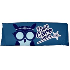 Self Care Goals (blue) Body Pillow (dakimakura) Case (two Sides)