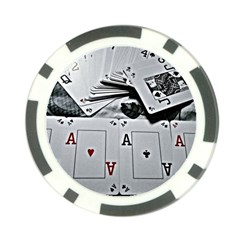 All Aces Poker Chip Card Guard (10 Pack) by WensdaiAmbrose