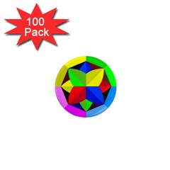 Logo Vector Sign Emblem 1  Mini Magnets (100 Pack)  by Pakrebo