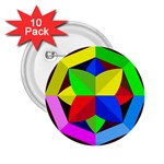 Logo Vector Sign Emblem 2.25  Buttons (10 pack)  Front