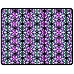 Geometric Patterns Triangle Seamless Double Sided Fleece Blanket (medium)  by Pakrebo