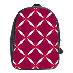 Christmas Background Wallpaper School Bag (XL) Front