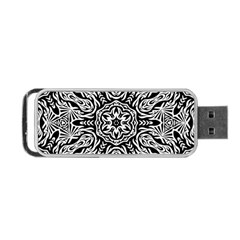 Pattern Star Design Texture Portable Usb Flash (one Side) by Pakrebo