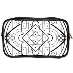 Mandala Drawing Dyes Page Toiletries Bag (two Sides) by Pakrebo