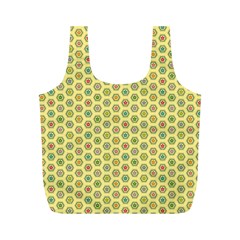 A Hexagonal Pattern Full Print Recycle Bag (m) by Pakrebo