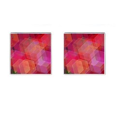 Abstract Background Texture Cufflinks (square) by Pakrebo