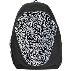 Flames Fire Pattern Digital Art Backpack Bag by Pakrebo