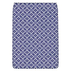 Wreath Differences Indigo Deep Blue Removable Flap Cover (l) by Pakrebo