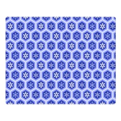 A Hexagonal Pattern Double Sided Flano Blanket (large)  by Pakrebo