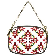 Christmas Wallpaper Background Chain Purse (One Side)