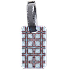 Pattern Cross Geometric Shape Luggage Tags (two Sides) by Pakrebo