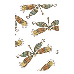 Pattern Dragonfly Background Shower Curtain 48  X 72  (small)  by Pakrebo