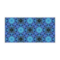 Blue Tile Wallpaper Texture Yoga Headband