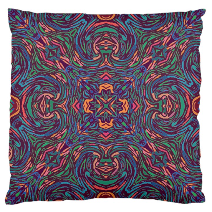 Tile Repeating Colors Textur Large Cushion Case (One Side)